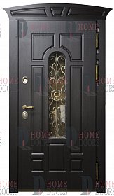 Уличная дверь со стеклом №30