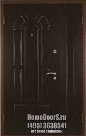 Двойная металлическая дверь "Мальта ДВ" фото