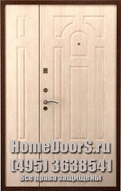 Двойная входная металлическая дверь &quot;Сицилия ДВ&quot; фото