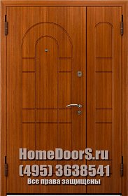 Двойная металлическая дверь "Бали ДВ"