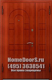 Двойная металлическая дверь "Бали ДВ" фото