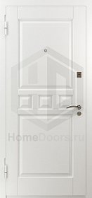 Белая входная дверь Титул RAL фото