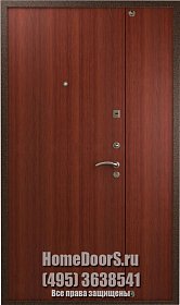 Двойная металлическая дверь "Луиза ДВ" фото