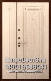 Двойная металлическая дверь в офис &quot;Грета ДВ&quot; фото