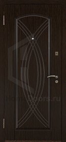 Уличная дверь МДФ для дачи &quot;Суматра&quot; Норд М винорит фото
