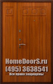 Двойная металлическая дверь &quot;Майорка ДВ&quot; фото