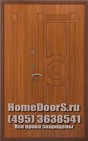 Двойная металлическая дверь &quot;Сумба ДВ&quot; фото