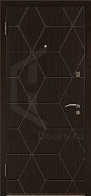 Входная офисная дверь МДФ &quot;Призма&quot; фото