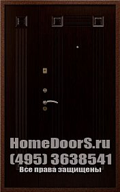 Двойная металлическая дверь "Флорес ДВ" фото