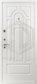 Белая входная дверь Сицилия RAL фото