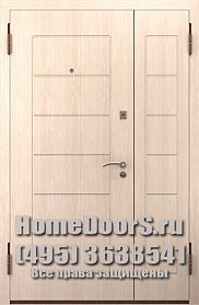 Двойная металлическая дверь &quot;Самет ДВ&quot; фото