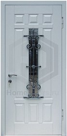 Дверь с ковкой №13 фото