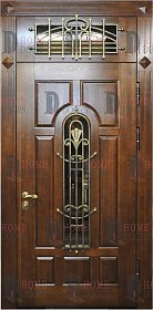 Уличная дверь со стеклом №33