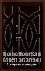 Двойная входная металлическая дверь &quot;Эдж ДВ&quot; фото