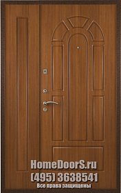 Двойная металлическая дверь "Мальта ДВ" фото