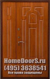 Двойная металлическая дверь &quot;Сицилия ДВ&quot; фото