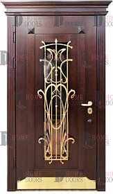 Уличная дверь со стеклом №32