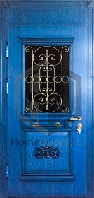 Дверь с ковкой №35 фото
