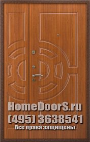 Двойная металлическая дверь &quot;Фиджи ДВ&quot; фото