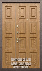 Двойная металлическая дверь &quot;Эдит ДВ&quot; фото