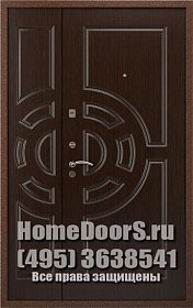 Двойная входная металлическая дверь &quot;Герда ДВ&quot; фото