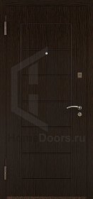 Уличная дверь МДФ для дачи &quot;Самет&quot; Норд М винорит фото