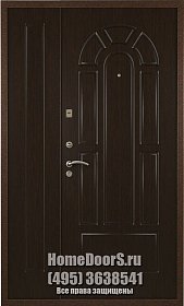 Двойная входная металлическая дверь &quot;Медея ДВ&quot; фото