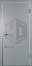 Техническая дверь металлическая с двух сторон фото