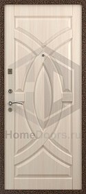 Наружная уличная дверь МДФ &quot;Эдж&quot; Норд М винорит фото