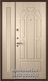 Двойная металлическая дверь "Медея ДВ" фото