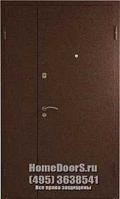 Двойная металлическая дверь &quot;Белла ДВ&quot; фото