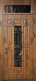 Уличная дверь со стеклом №28