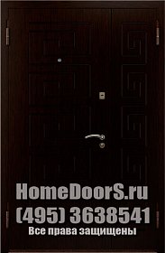 Двойная металлическая дверь "Самуи ДВ" фото