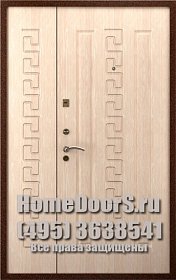 Двойная металлическая дверь &quot;Джерба ДВ&quot; фото