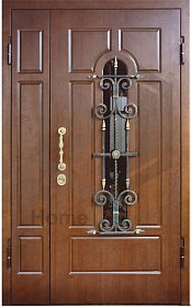 Дверь с ковкой №9 фото