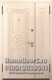 Двойная металлическая дверь &quot;Сумба ДВ&quot; фото