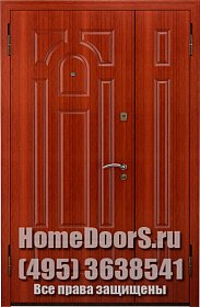 Двойная входная металлическая дверь &quot;Сицилия ДВ&quot; фото