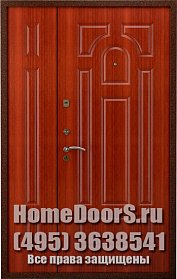 Двойная металлическая дверь &quot;Сицилия ДВ&quot; фото
