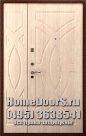 Двойная металлическая дверь "Джема ДВ"