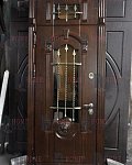 paradnaya5 Парадная дверь со стеклом и ковкой HomeDoors