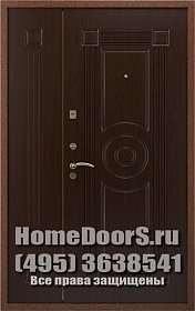 Двустворчатая металлическая дверь "Сумба ДВ" фото