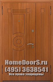 Двойная металлическая дверь "Сумба ДВ"