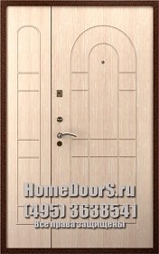 Двойная металлическая дверь &quot;Бали ДВ&quot; фото