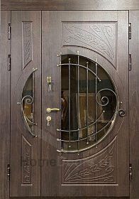 Дверь с ковкой №15 фото