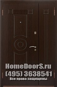 Двойная металлическая дверь "Сумба ДВ" фото