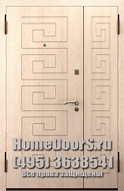 Двойная металлическая дверь &quot;Самуи ДВ&quot; фото