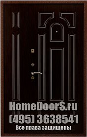 Двойная металлическая дверь "Сицилия ДВ" фото