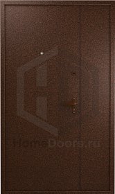 Тамбурная дверь металлическая с двух сторон 