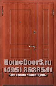 Двойная металлическая дверь "Мадейра ДВ" фото